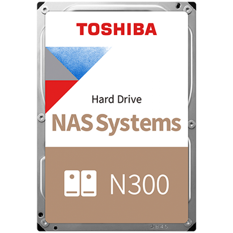 HDD NAS TOSHIBA N300 22TB CMR, 3.5, 512MB, 7200RPM, SATA, TBW: 180 "HDWG62CUZSVA"