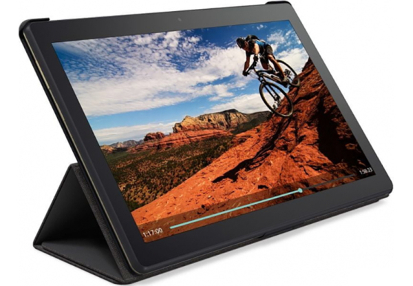 Tab M10 HD Folio Case/Film Black (WW)"ZG38C02761" - imagine 4