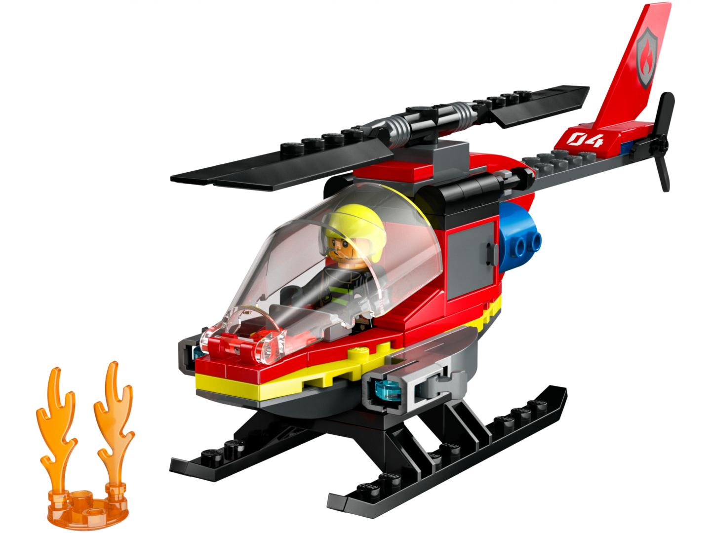 ELICOPTER DE POMPIERI, LEGO 60411 "LEGO60411"