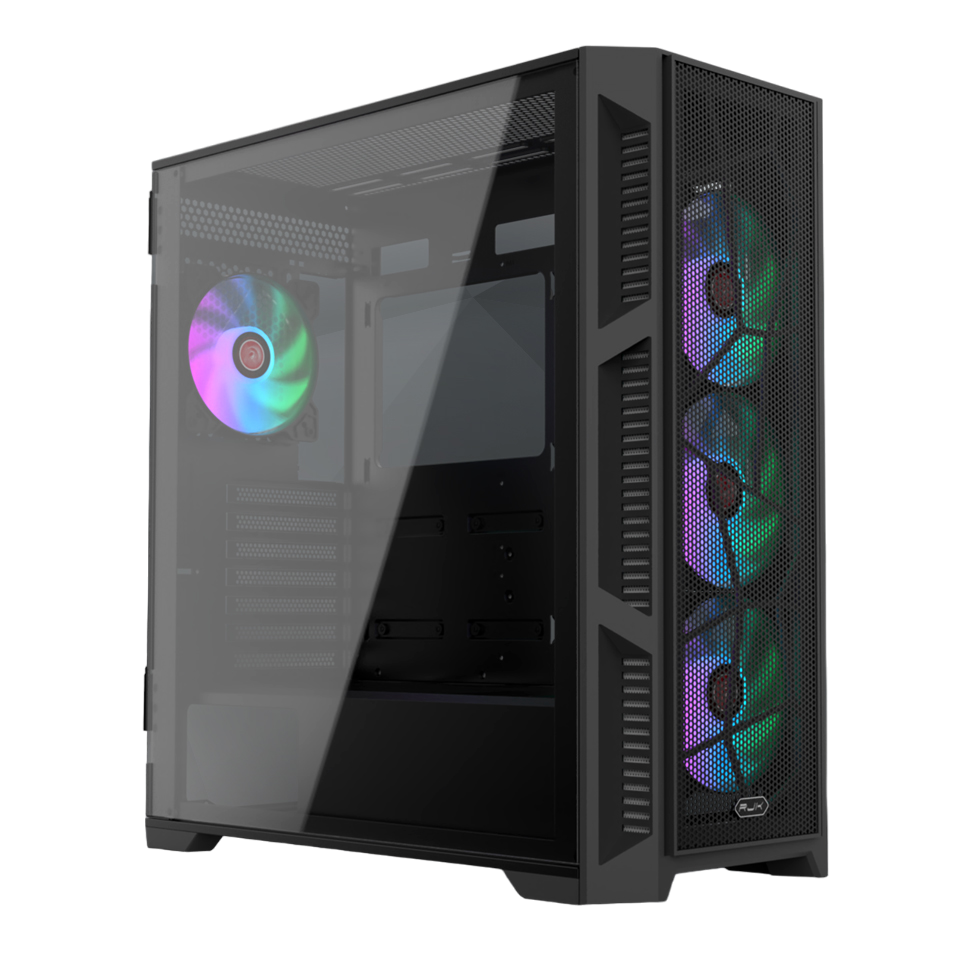 Carcasa RAIJINTEK PONOS ULTRA MS4, ATX, Negru "0R20B00226" (timbru verde 0.32 lei)