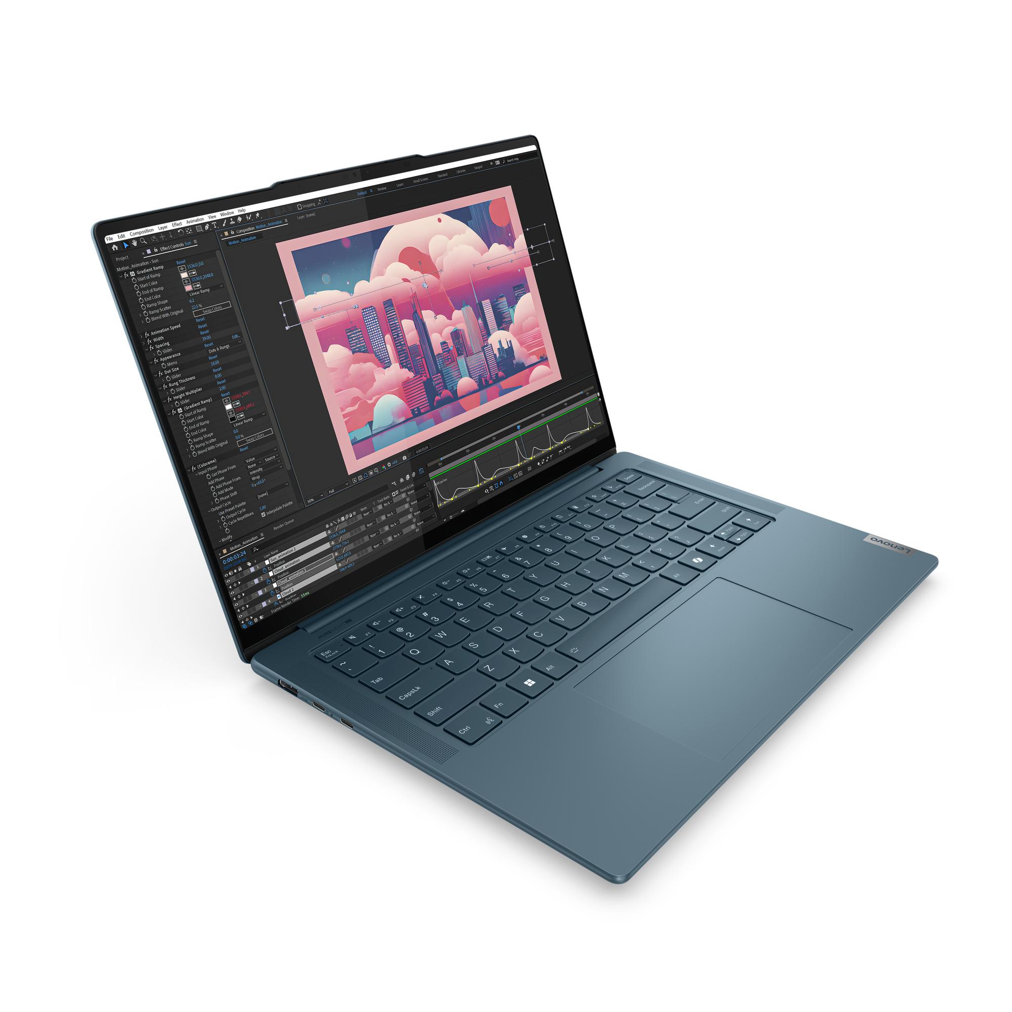 YG7 PRO 14 3K R7 8845HS 16GB 1TB UMA DOS"83E30026RM" - imagine 4