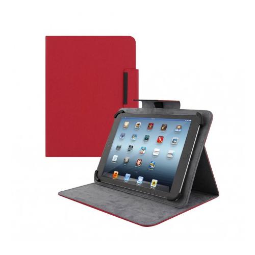 TNB REGULAR-UNIV FOLIO CASE FOR 10" TABLET PC-RED "TABREGRD10"