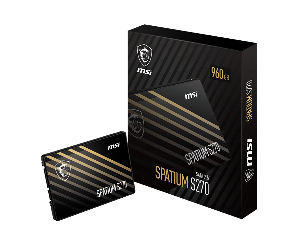 SSD MSI SPATIUM S270 SATA 2.5 960GB "SPATIUM S270 SATA 2.5 960GB"