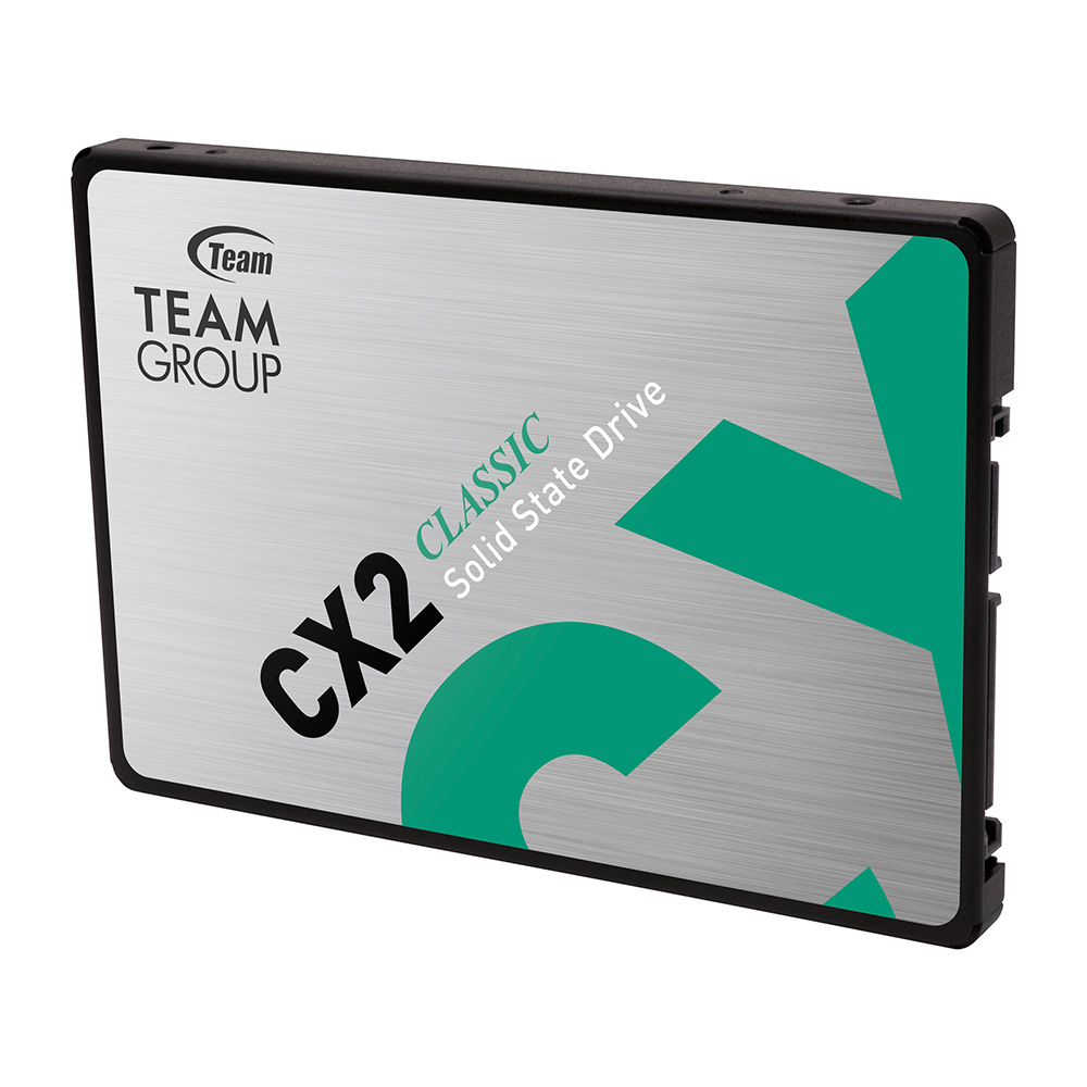 SSD TEAMGROUP CX2, 256 GB, S-ATA III 2.5", 3D NAND, R/W: 520/430 MB/s, "T253X6256G0C101" (timbru verde 0.18 lei)
