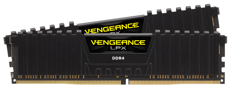 Memorie DDR Corsair DDR4 32 GB, frecventa 3200 MHz, 16 GB x 2 module, radiator, "CMK32GX4M2E3200C16"