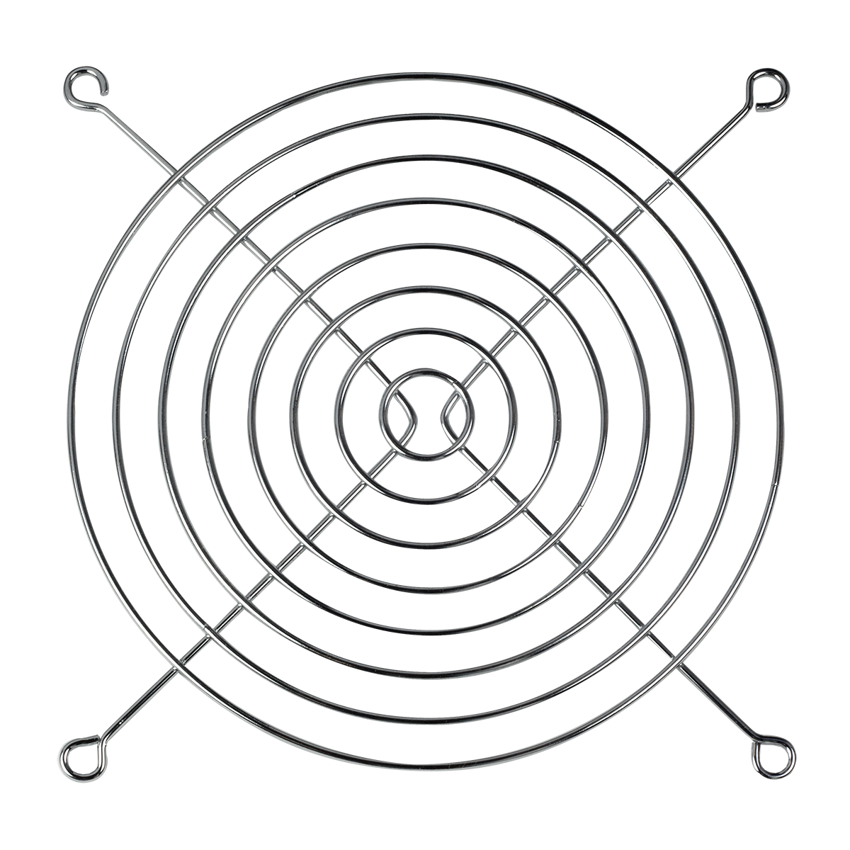 Grila ventilator ARCTIC, compatibil ventilatoare de 140mm, otel cromat, culoare argintie "ACFAN00088A"
