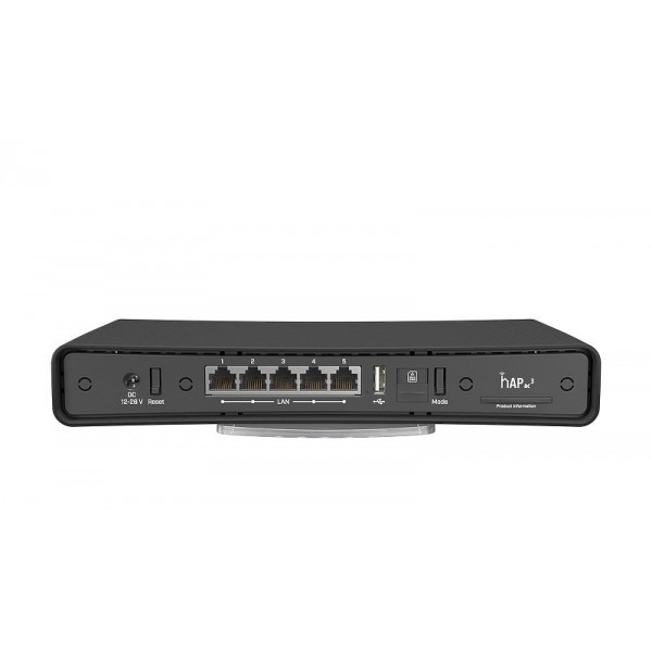 ROUTER MIKROTIK LTE Router hAP ac3 LTE6 Kit 5x RJ45 1000Mb/s 1x USB 1x microSIM "RBD53GR-5HACD2HND&R11E-LTE6" (timbru verde 0.8 lei)