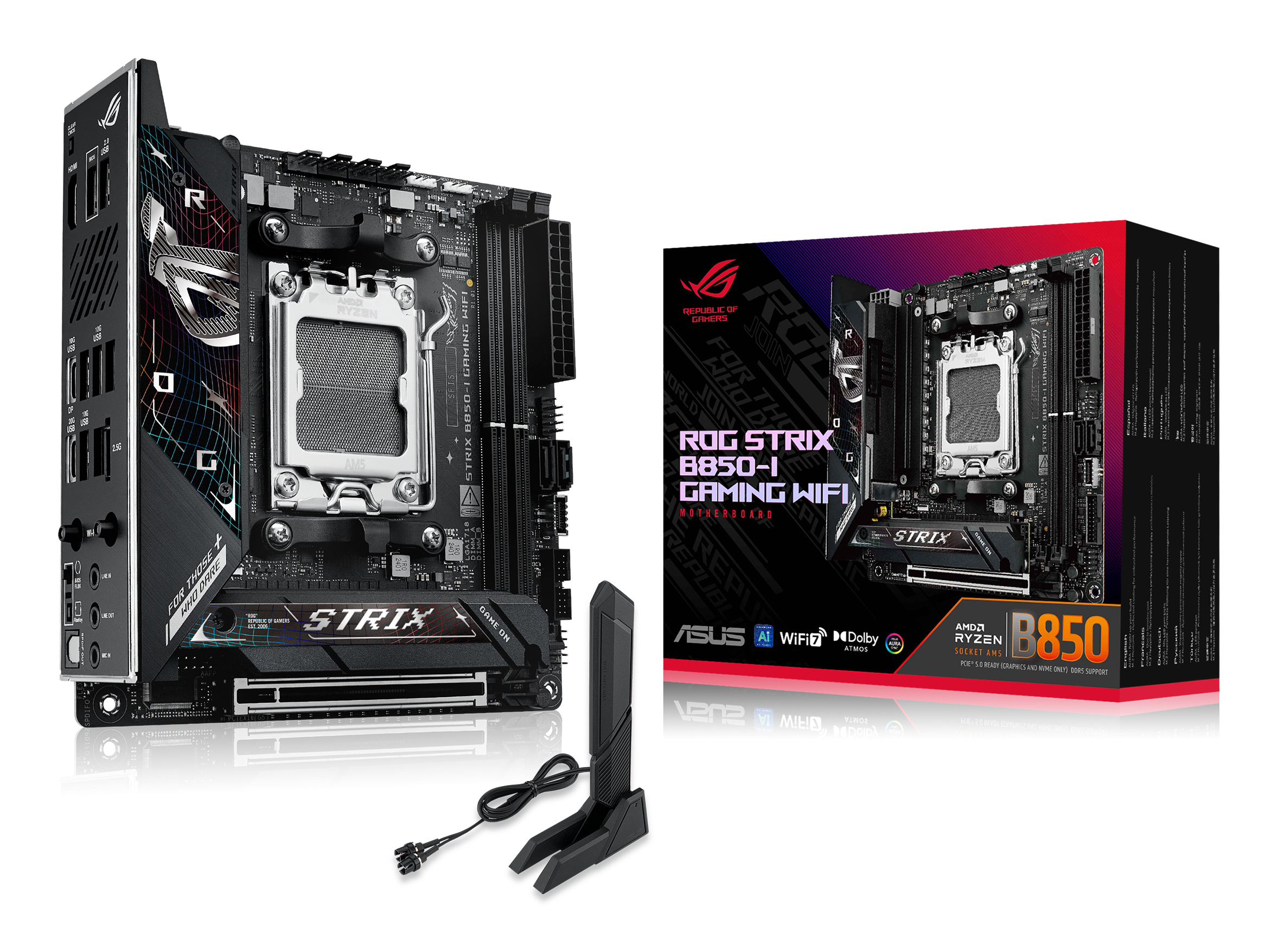 ROG STRIX B850-I GAMING WIFI "ROG STRIX B850-I GAMING WIFI"