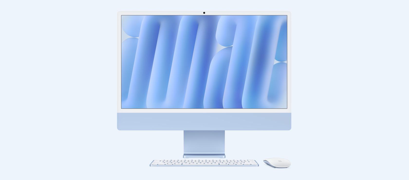 iMAC24 CPU-10C/GPU-10C/24GB/1TB INT BL "Z1K5000V4" (timbru verde 10 lei)
