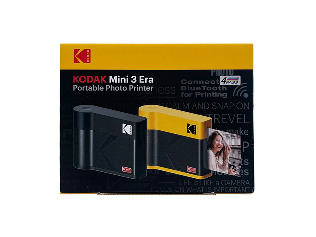 Camera foto instant Mini Shot 3 ERA Kodak Black/1.7" LCD/10MP/4PASS "KOCAMMS300B"