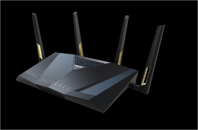 ASUS ROUTER AX6000 DUAL-BAND RTAX88U PRO "RT-AX88U PRO" (timbru verde 0.8 lei)