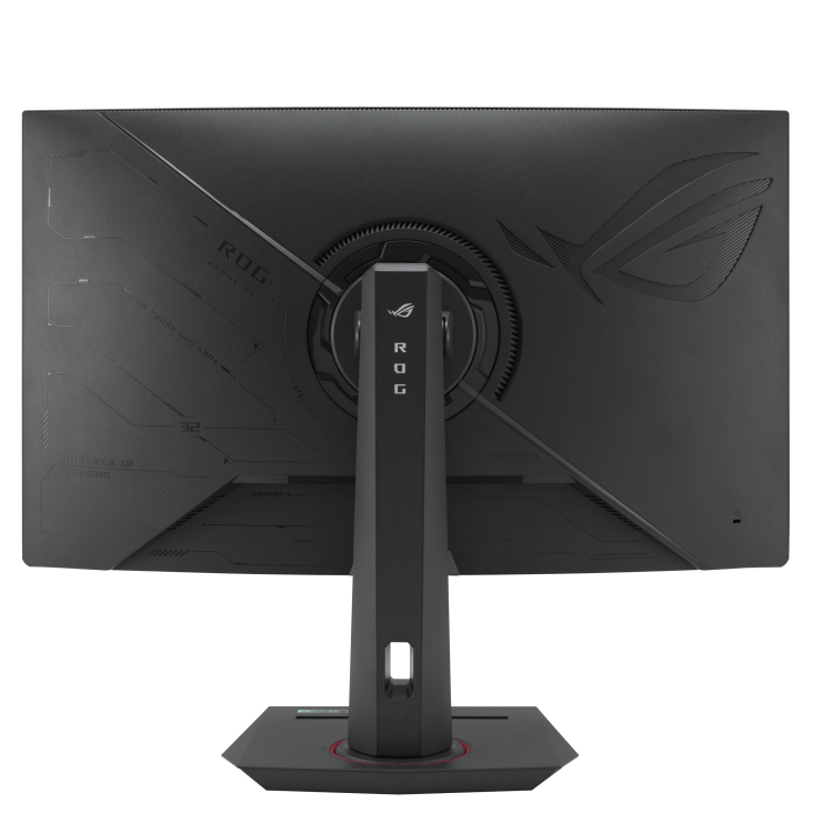 Monitor Gaming VA LED ASUS ROG Strix 31.5" XG32WCS, WQHD (2560 x 1440), HDMI, DisplayPort, Ecran curbat, 180 Hz, 1 ms (Negru) "90LM0AC0-B01970" - imagine 9