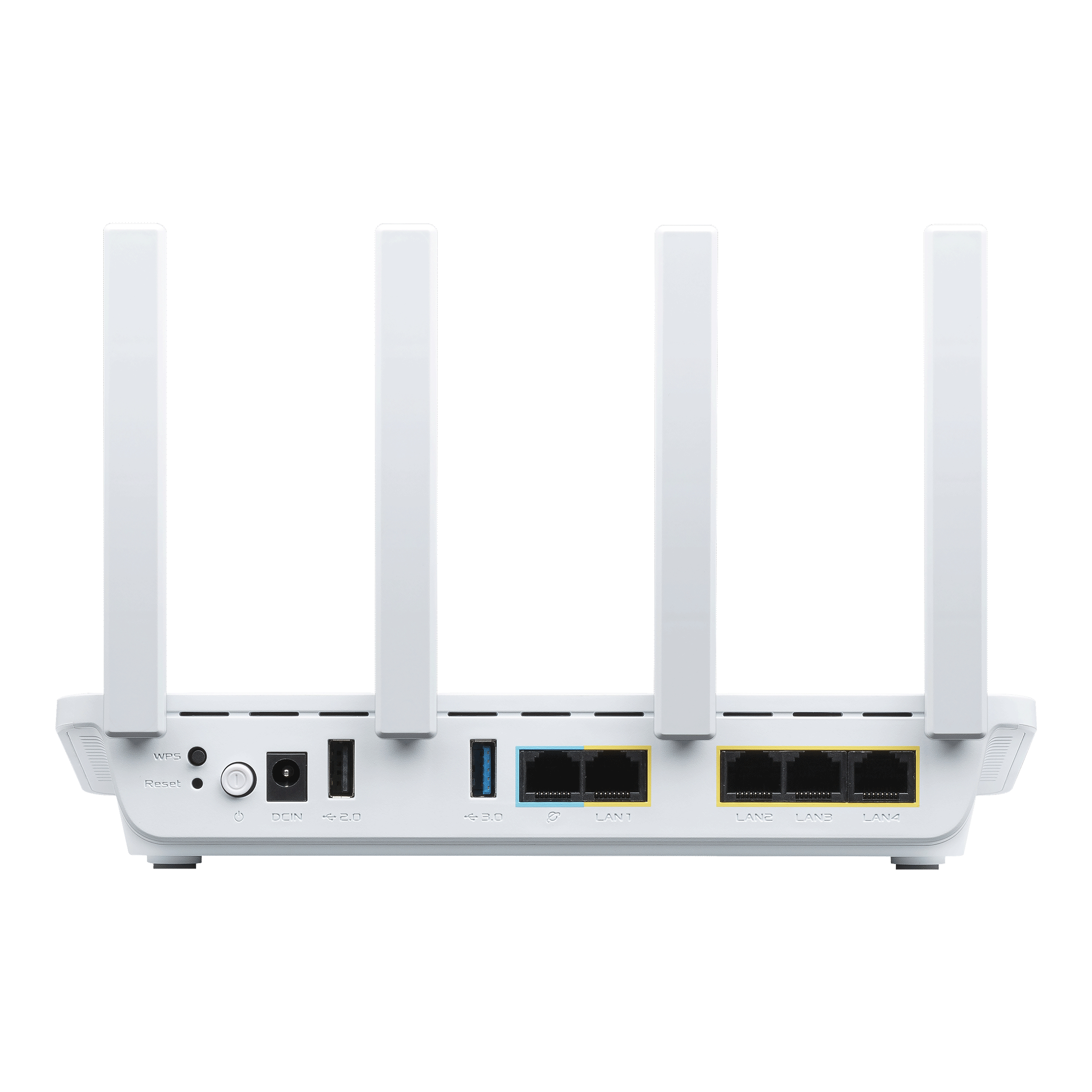 Router Wireless ASUS ExpertWiFi EBR63, 4x LAN, Alb "90IG0870-MO3C00" - imagine 4