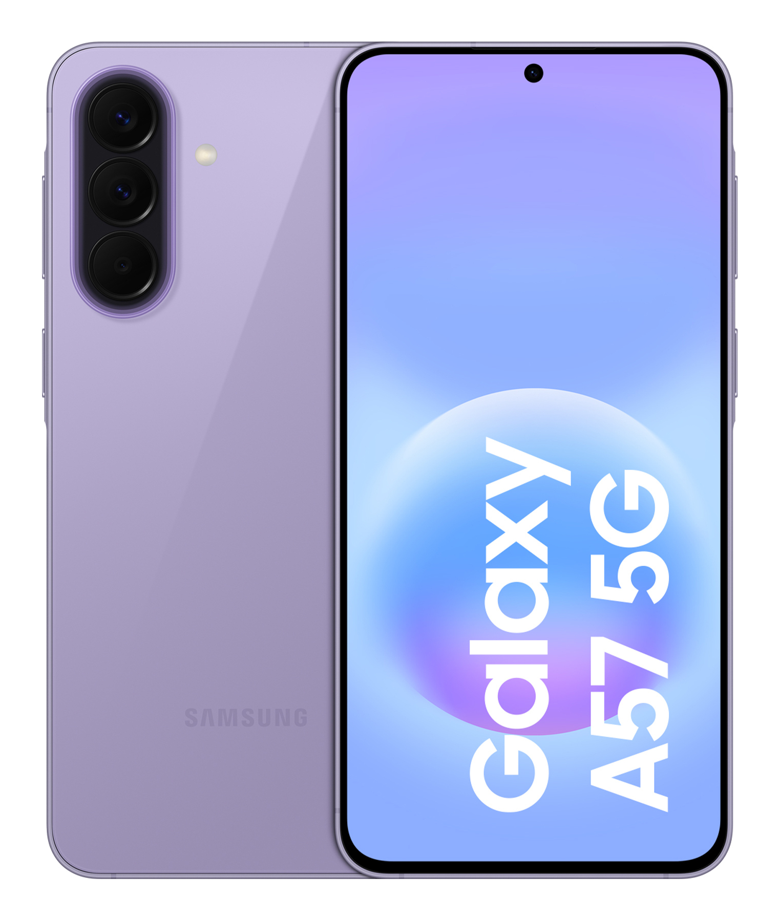 Telefon Mobil Samsung Galaxy A57, Procesor Exynos 1680 Octa-Core, Super AMOLED+ 6.7", 8GB RAM, 128GB Flash, Camera Tripla 50+12+5MP, Wi-Fi, 5G, Dual Sim, Android (Mov) "SM-A576BZVBEUE" (timbru verde 0.45 lei)