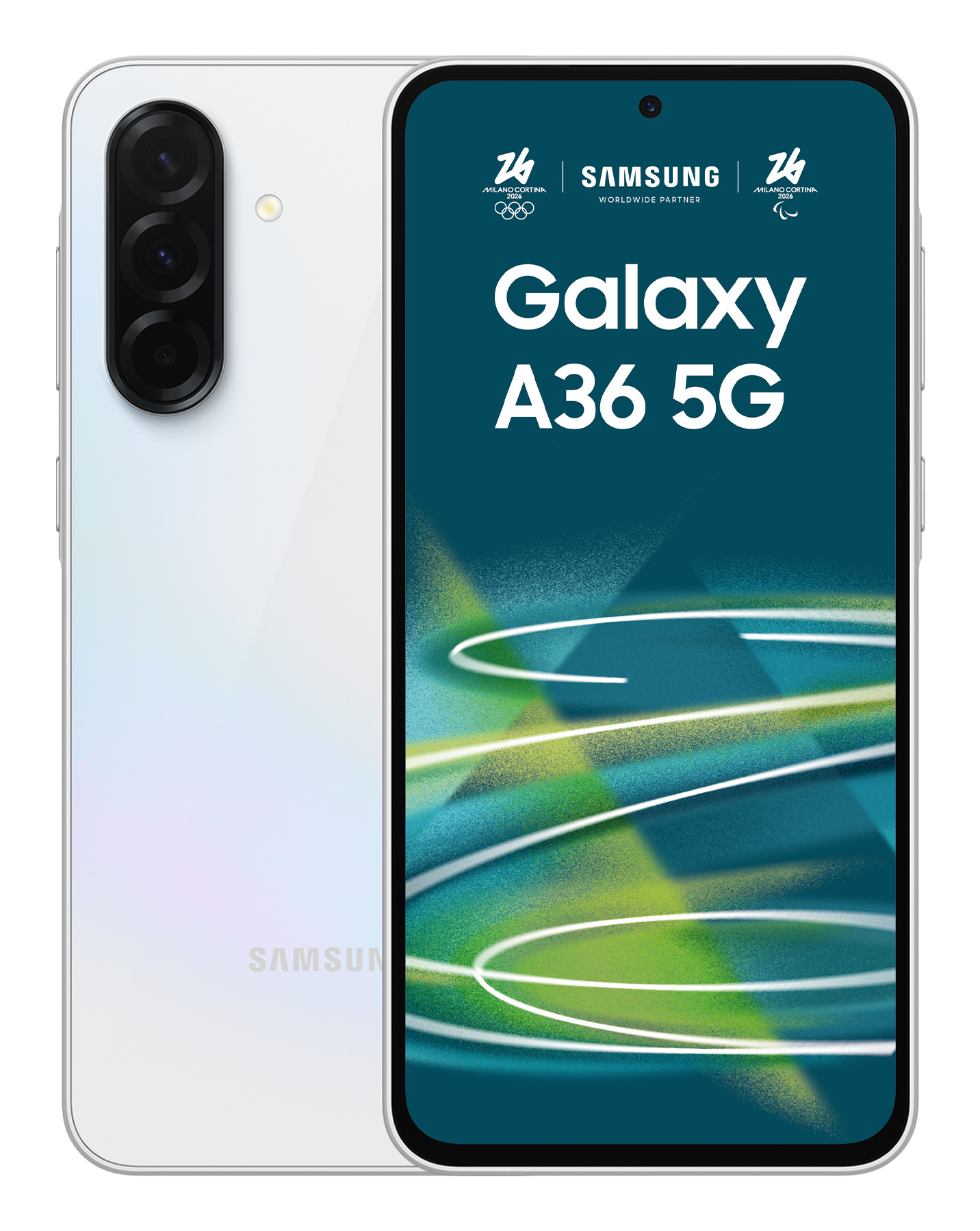 Samsung A36 5G A366B 6.7" 8 256GB DS WH "SM-A366BZAGEUE" (timbru verde 0.45 lei)