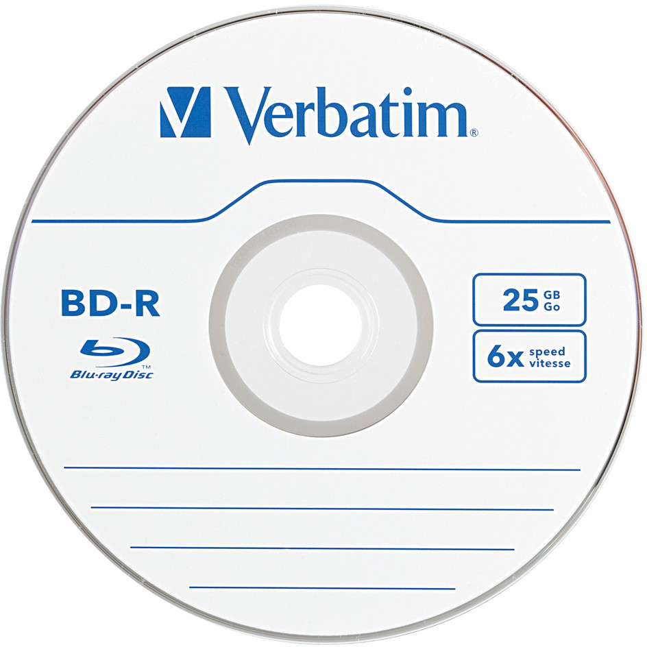 BD-R VERBATIM 25GB, VITEZA 6X, JEWEL CASE, 1 BUC, "43713"