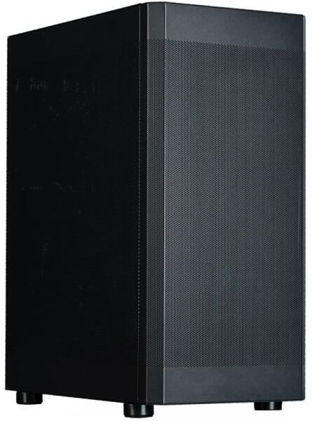CARCASA Zalman "i4", middle tower, office, fara sursa, suporta 8xfan, 6xfan inclus, PSU shroud,USB 3.1 gen1 x 2, USB 2.0 x 1, audio+mic,7+2 sloturi expansiune, negru, "i4 Black" (timbru verde 0.24lei)