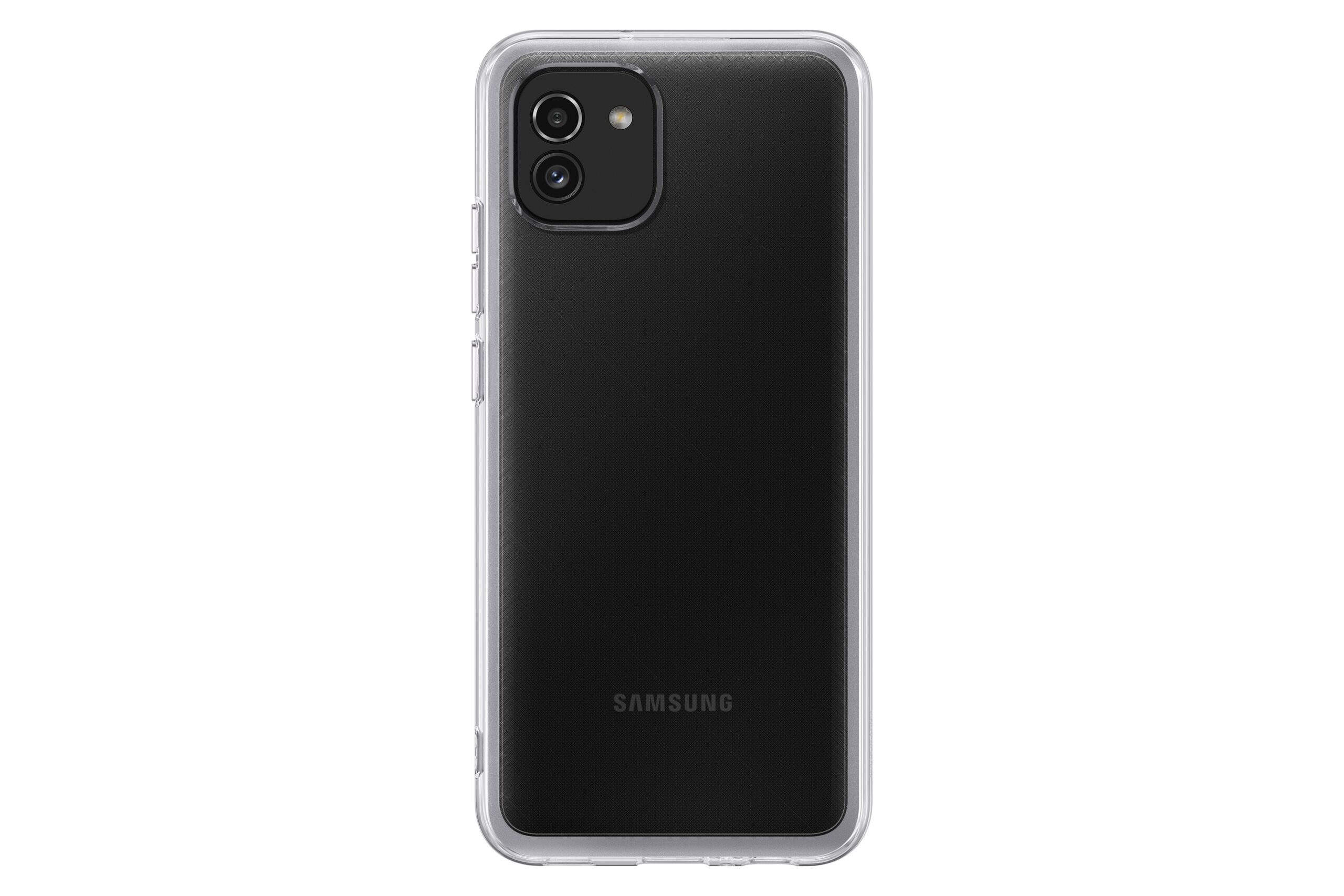 HUSA Smartphone Samsung, pt Galaxy A03, tip back cover (protectie spate), TPU, ultrasubtire, transparent, "EF-QA036TTEGEU"