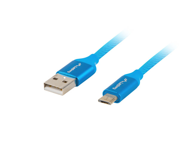 Cablu USB Micro(M) USB-A 2.0 1 m albs "CA-USBM-20CU-0010-BL" (timbru verde 0.08 lei)