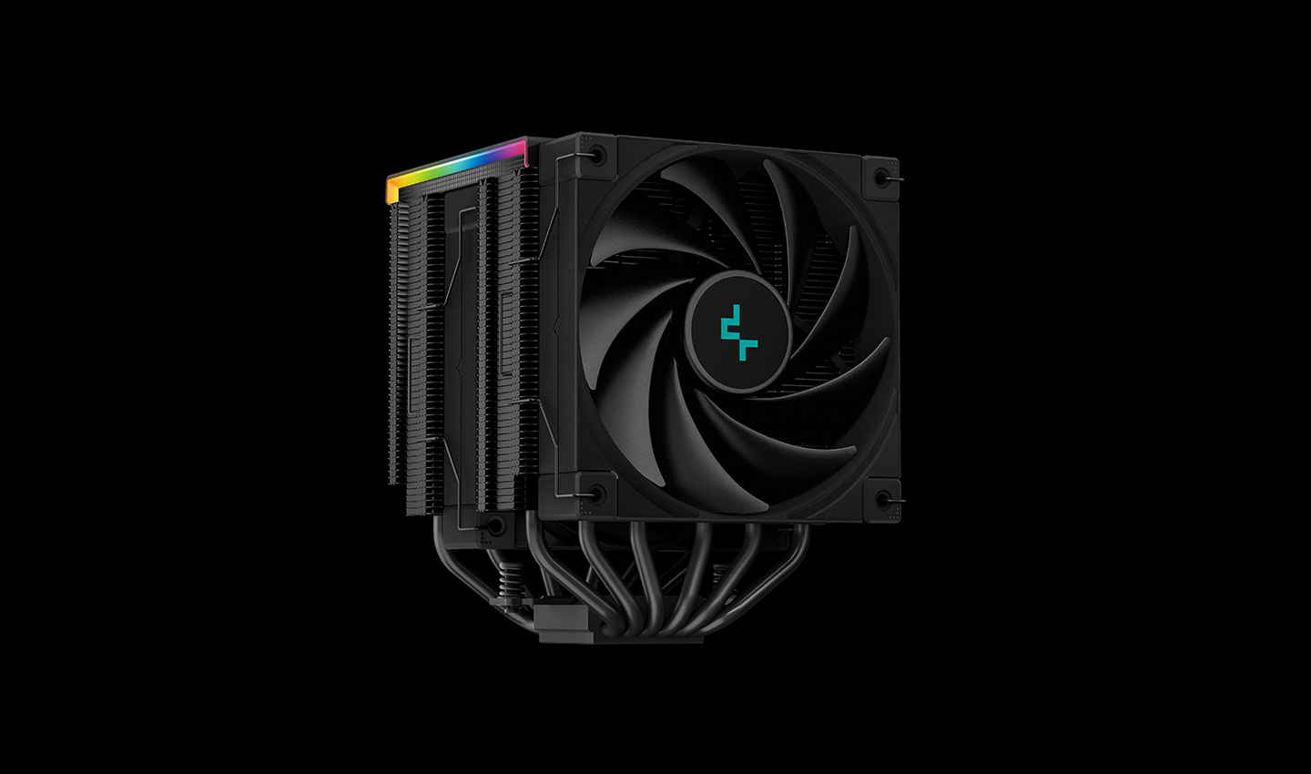 Cooler Deepcool "AK620 Digital", compatibil skt. Intel si AMD, racire cu aer, ventilator 120 mm, 1850 rpm, inaltime cooler 162mm, 6 heatpipe, iluminat RGB "R-AK620-BKADMN-G" (timbru verde 2.00 lei)
