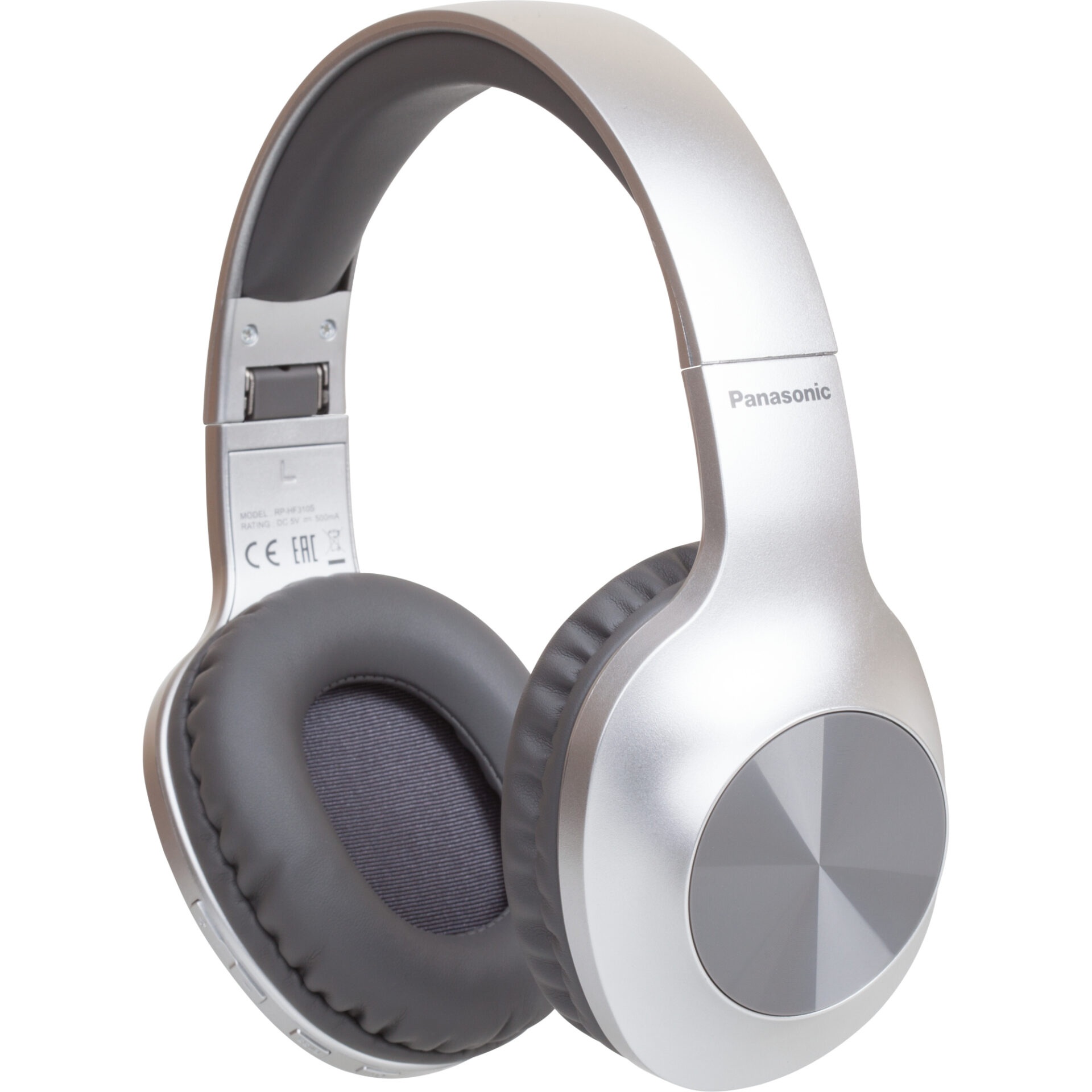 Casti, Panasonic, Over Ear Bluetooth 5.0, Autonomie 23 ore, Argintiu, RB-HX220BDES "RB-HX220BDES" (timbru verde 0.8 lei)