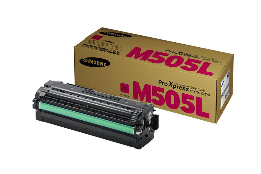 Toner Original Samsung Magenta, M505L, pentru SL-C2620DW| C2670FW|, 3.5K, (timbru verde 1.2 lei) , "SU302A"