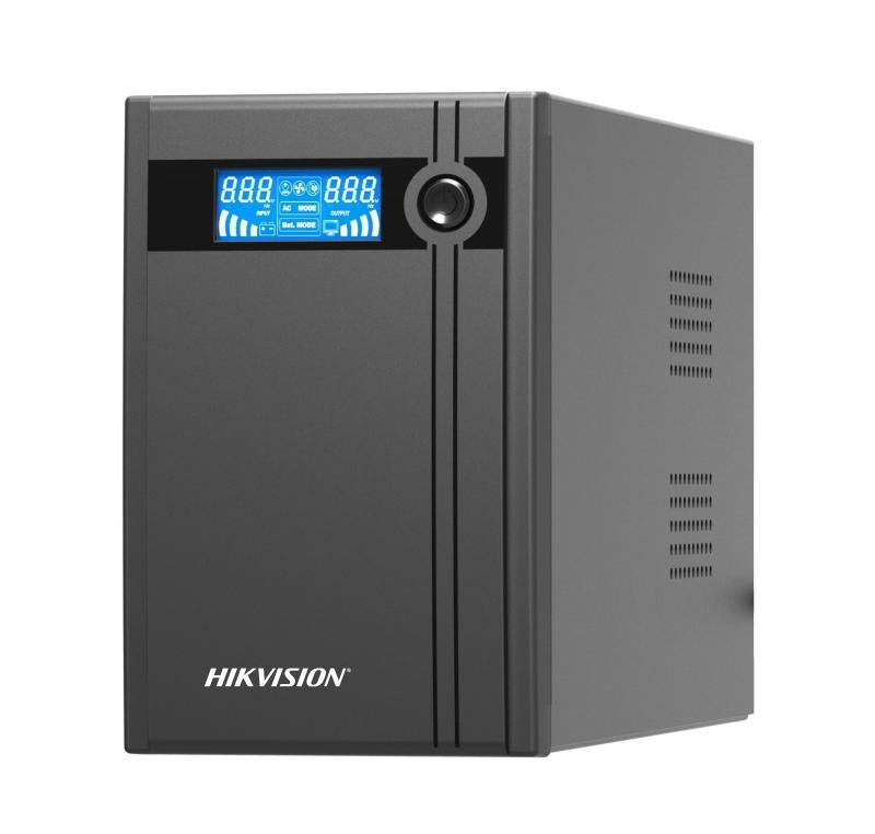 Oversea UPS Hikvision DS-UPS2000; 2000 VA / 1200 W, output voltage range: 210 VAC to 235 VAC, numar outlet: 4, tip baterie: 12 V/9 Ah *2 pcs , port USB "DS-UPS2000" (timbru verde 11 lei)