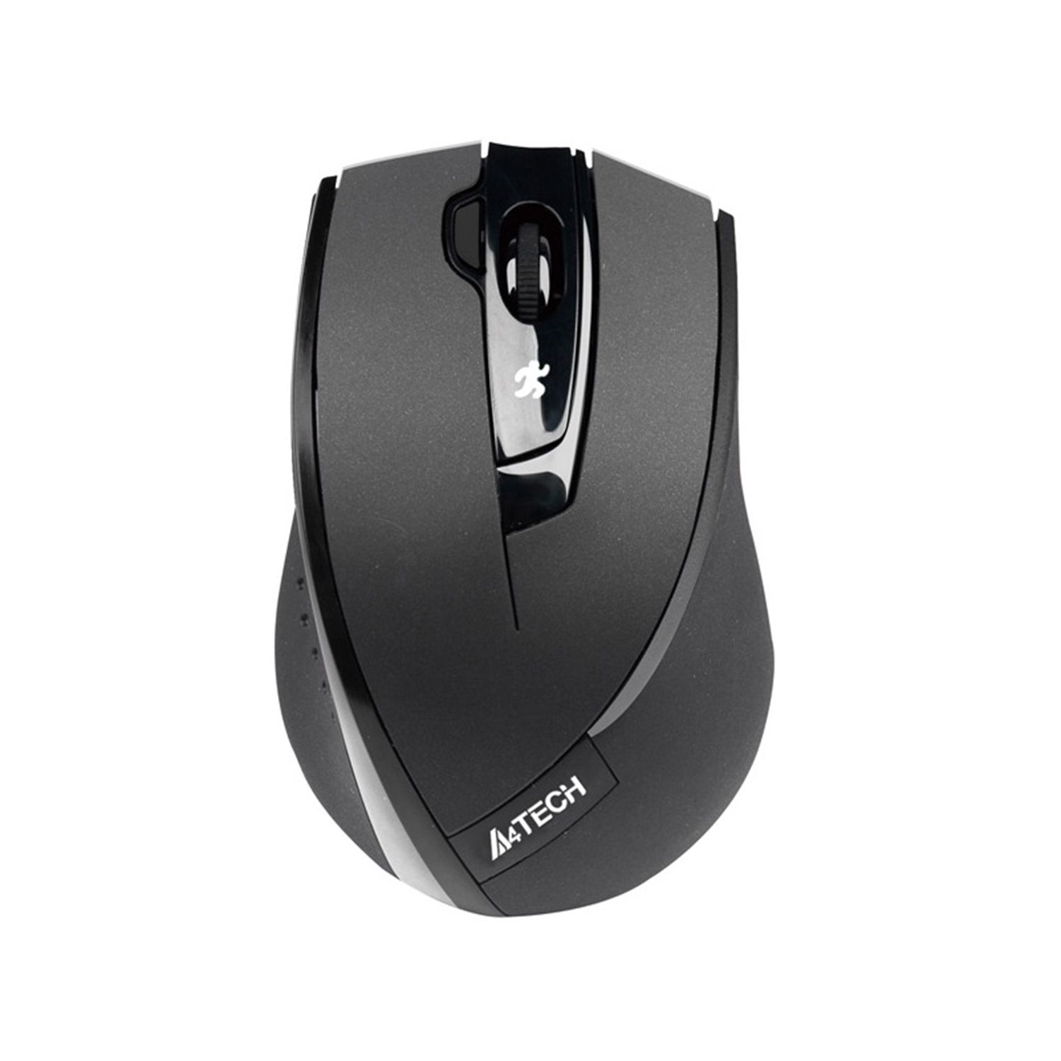 MOUSE A4tech, PC sau NB, wireless, 2.4GHz, optic, 2000 dpi, butoane/scroll 4/1, , negru, "G7-600NX-1" 45506723 (timbru verde 0.18 lei)