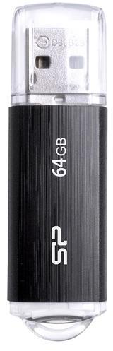 USB Flash Drive SP, Ultima U02, 2.0, 64GB, Negru "SP064GBUF2U02V1K" (timbru verde 0.03 lei)