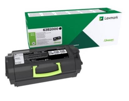 Toner Original Lexmark Black, 63B2000, pentru MX717|MX718, 11K, (timbru verde 1.2 lei) , "63B2000"