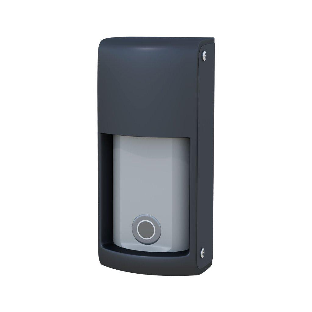 DETECTOR de masini OPTEX, detectie microunde 24GHz, ultrasonic 56 KHz, viteza detectie 2-20km/h, imun la oameni, IP65, "OVS-01GT" (timbru verde 0.8 lei)