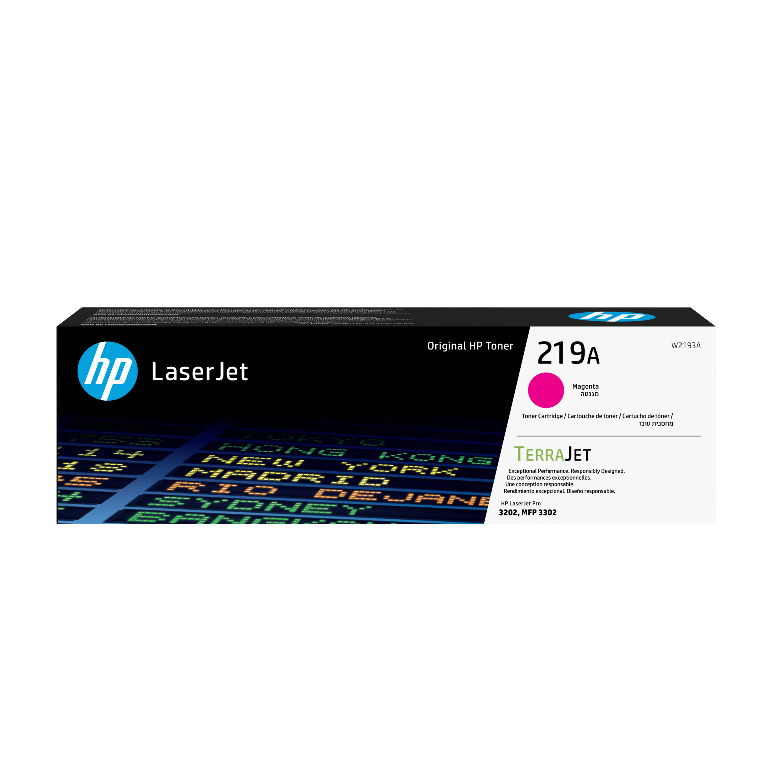 Toner Original HP Magenta, nr.219A, pentru LJ Pro 3201|3204|3288|3302, 1.2K, incl.TV 1.2 RON, "W2193A"
