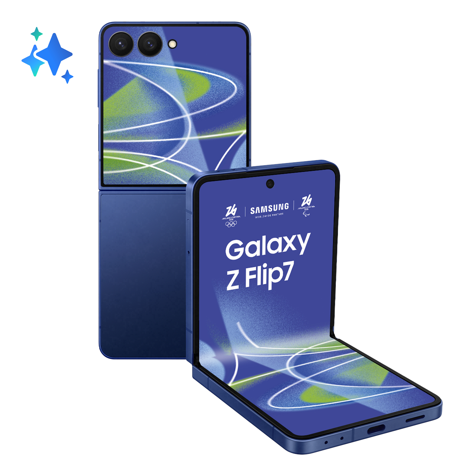 Smartphone Galaxy Z Flip7 512GB 12GB RAM 5G Dual SIM Blue Shadow "SM-F766BDBHEUE" (timbru verde 0.45 lei)