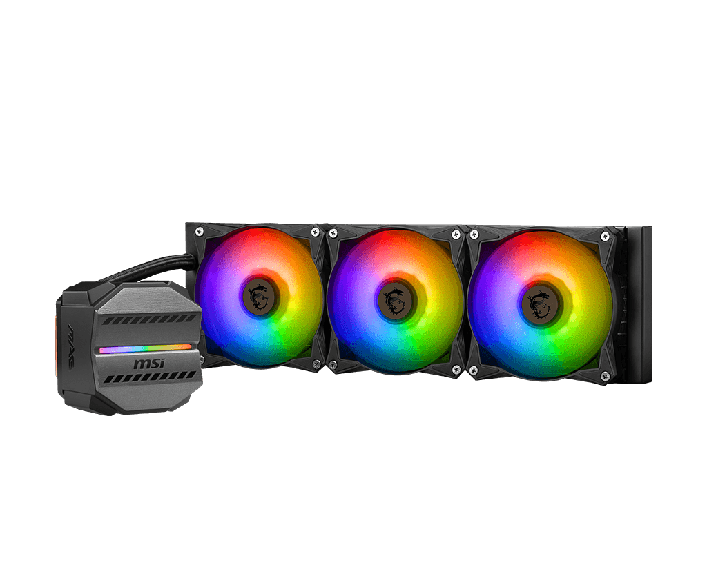 Cooler MSI "MAG CORELIQUID M360", skt universal, racire cu lichid, ventilator 120 mm x 3, iluminat ARGB, "MAG CORELIQUID M360" (timbru verde 2.00 lei)