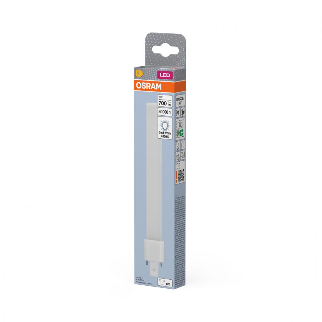 DULUX LED S11 EM 6W 840 G23 OSRAM "000004058075558083"