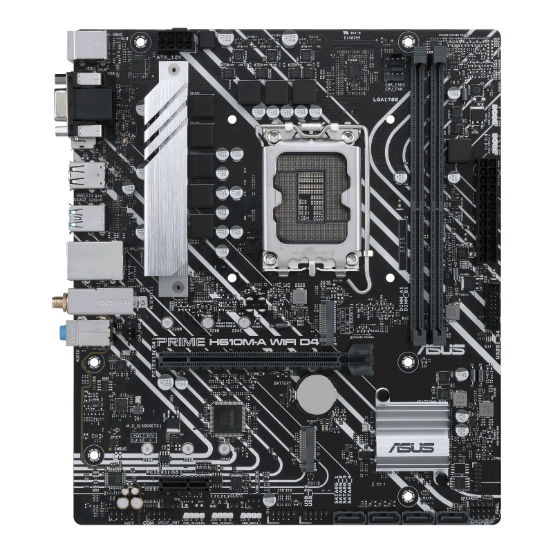 Placa de baza Asus PRIME H610M-A WIFI D4"PRIME H610M-A WIFI D4"