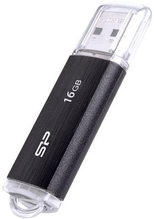 USB Flash Drive SP, Ultima U02, 2.0, 16GB, Negru "SP016GBUF2U02V1K" (timbru verde 0.03 lei)