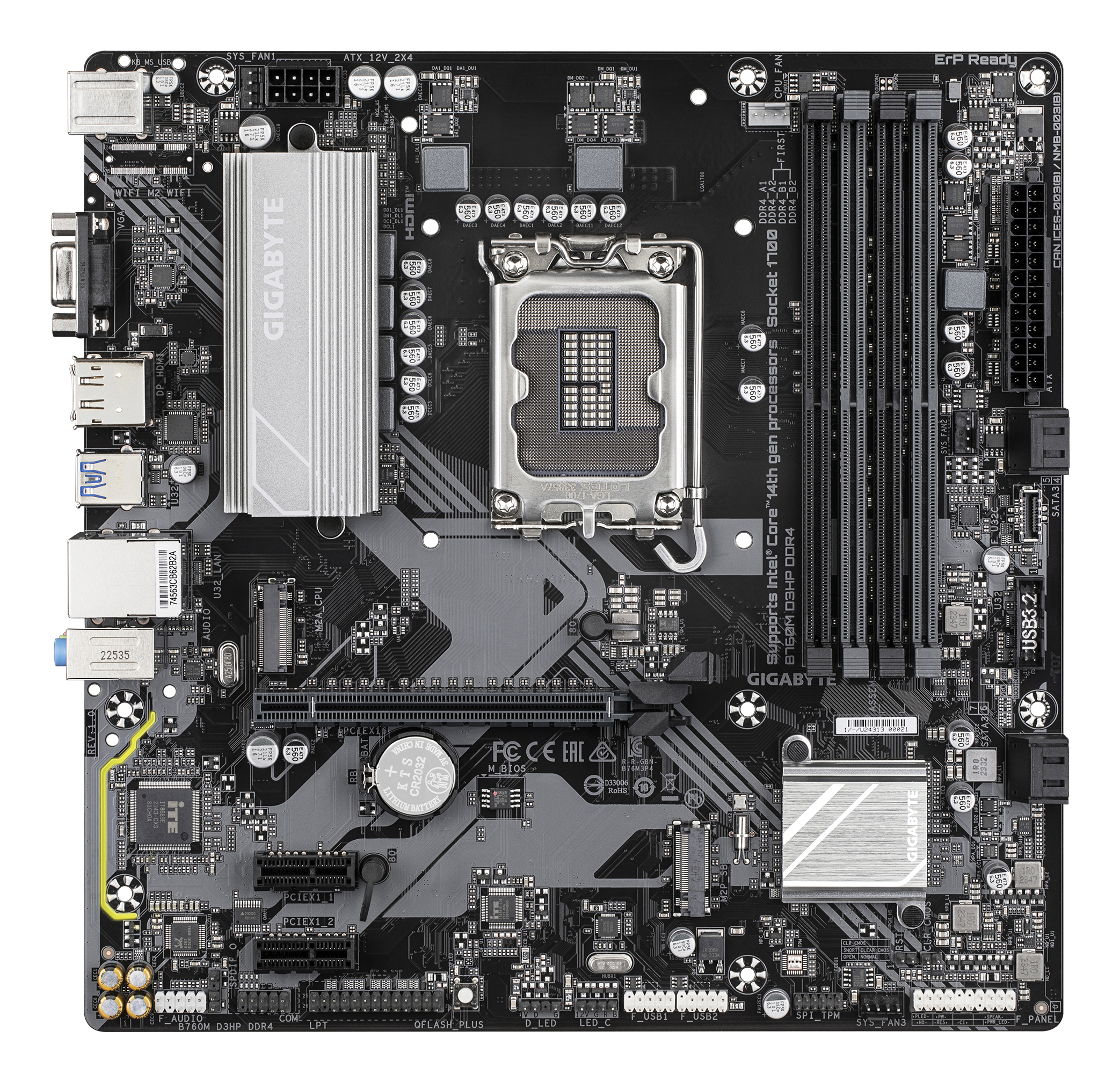 Placa de baza GIGABYTE B760M D3HP DDR4"B760M D3HP DDR4" - imagine 2
