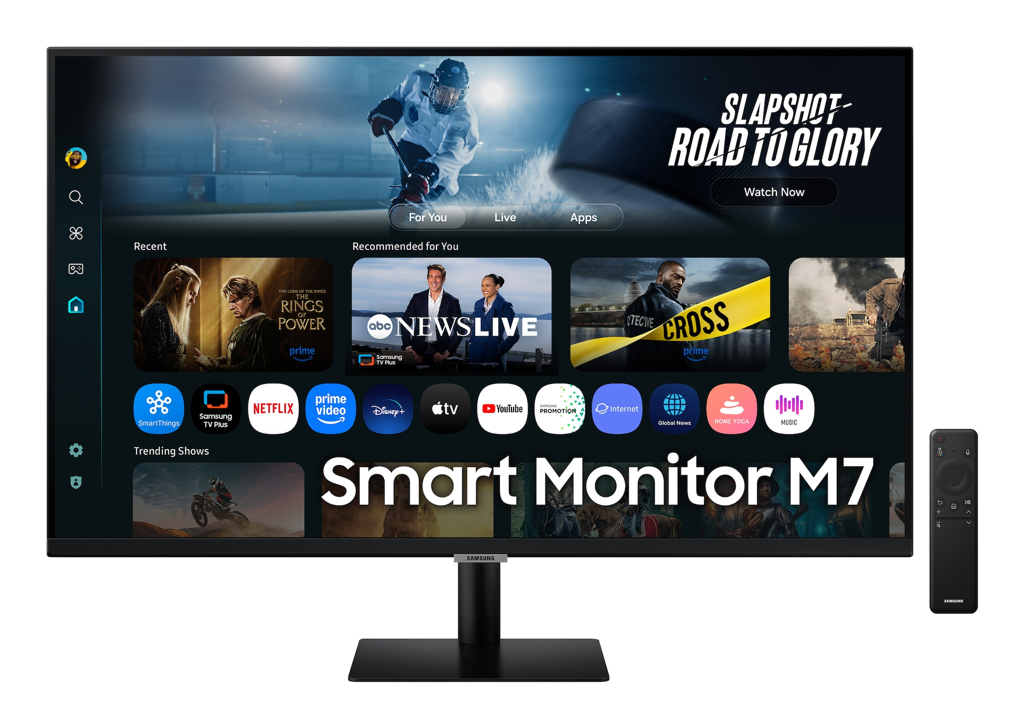 MONITOR 32" SAMSUNG LS32FM700UUXDU "LS32FM700UUXDU" (timbru verde 7 lei)
