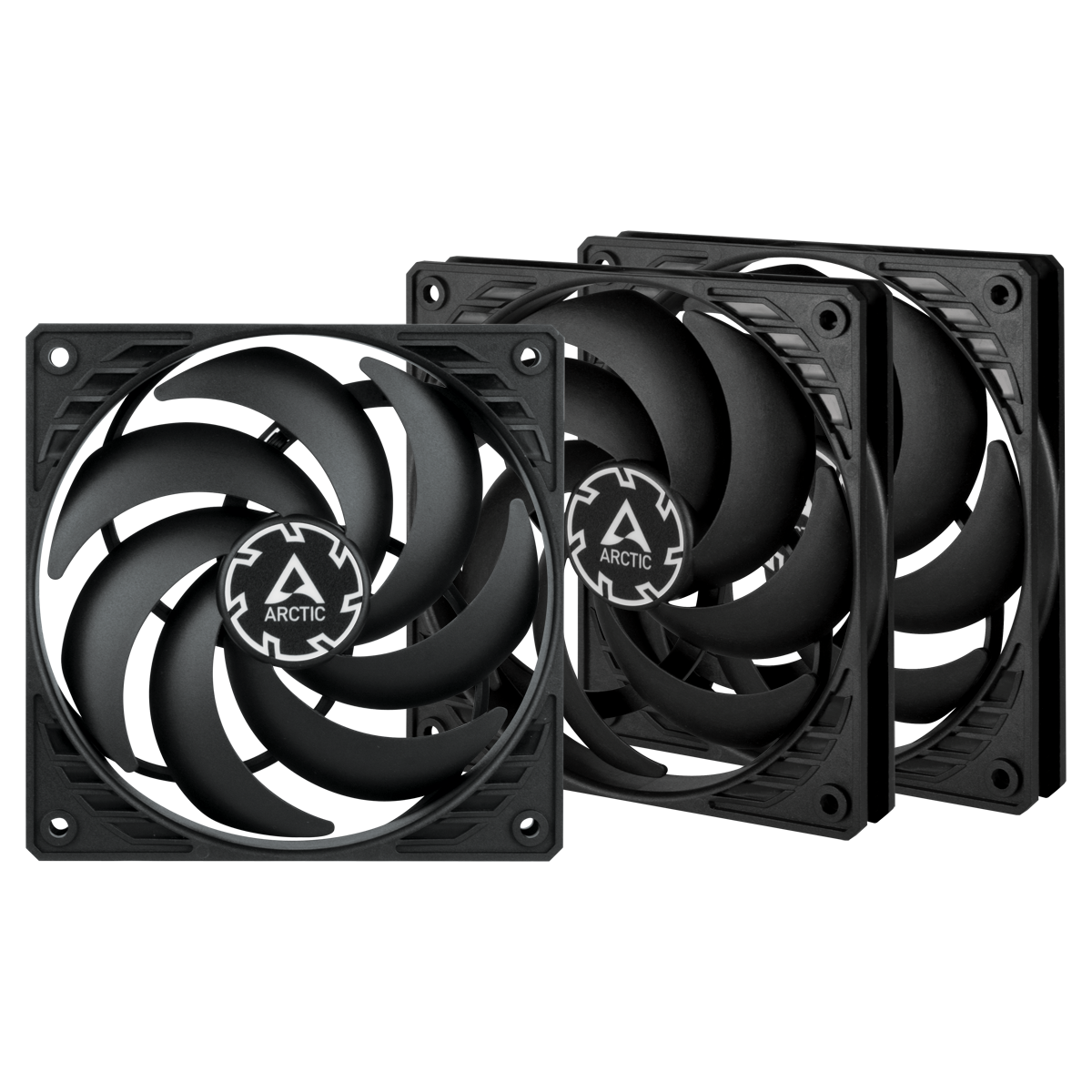 VENTILATOR ARCTIC PC, P12 SLIM PWM PST - 3 Pack,"ACFAN00275A"