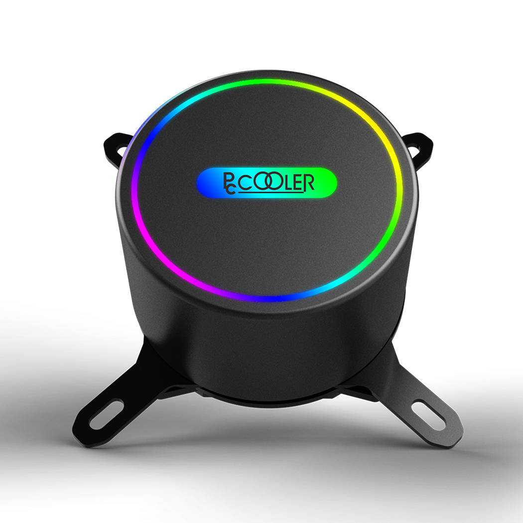 COOLER PCCooler "DA120 ARGB BK", skt. Intel si AMD, racire cu lichid, 120mm, 400 - 1800 RPM, iluminare RGB adresabil, afisaj LCD, negru "DA120 ARGB BK-C" - imagine 3