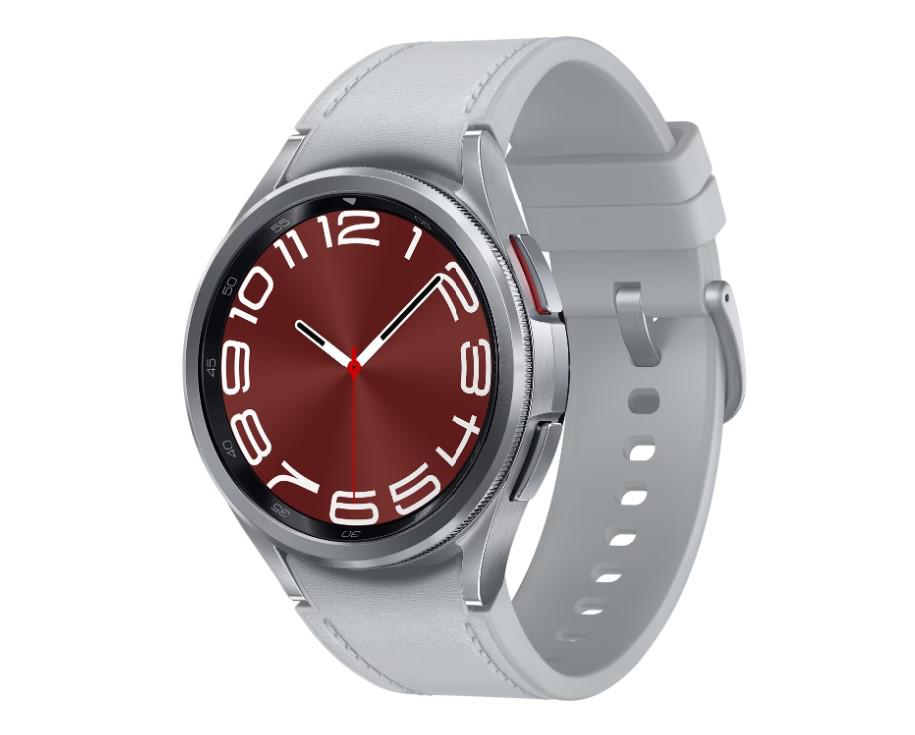 SMARTWATCH Samsung Watch6 Classic 43mm LTE R955 Sv "SM-R955FZSAEUE" (timbru verde 0.18 lei)