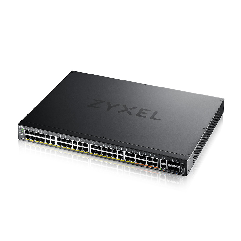 ZYXEL GS2220-54HP PORT GBE SWITCH "XGS2220-54HP-EU0101F" (timbru verde 2 lei)