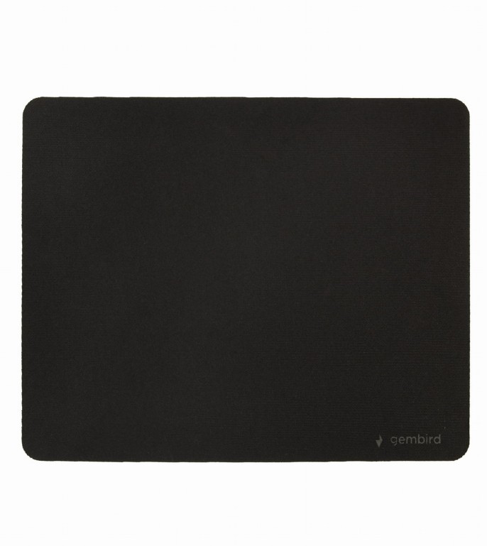MousePAD GEMBIRD, cauciuc si material textil, 260 x 220 x 3 mm, negru, "MP-S-BK-M"