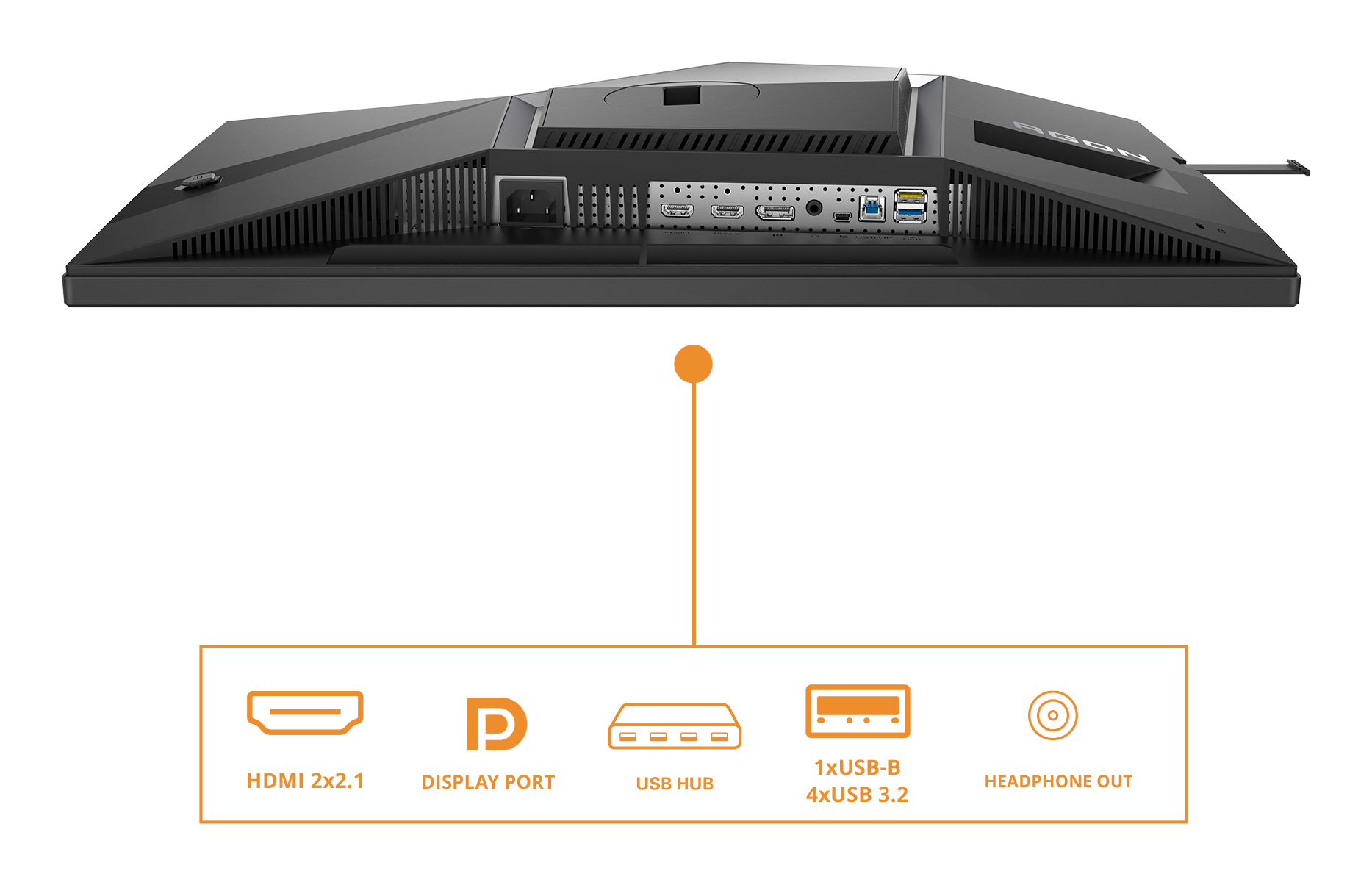 Gaming AGON CS24A 24.1 inch FHD TN 0.3 ms 610 Hz HDR G-Sync Compatible "CS24A" - imagine 4
