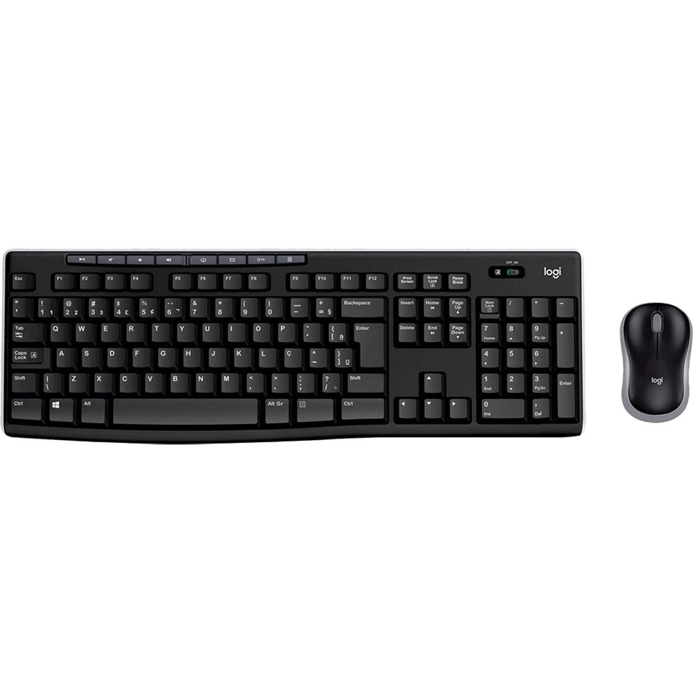 LOGITECH MK270 Wireless Combo black USB - NSEA (US) "920-004509" (timbru verde 0.8 lei)