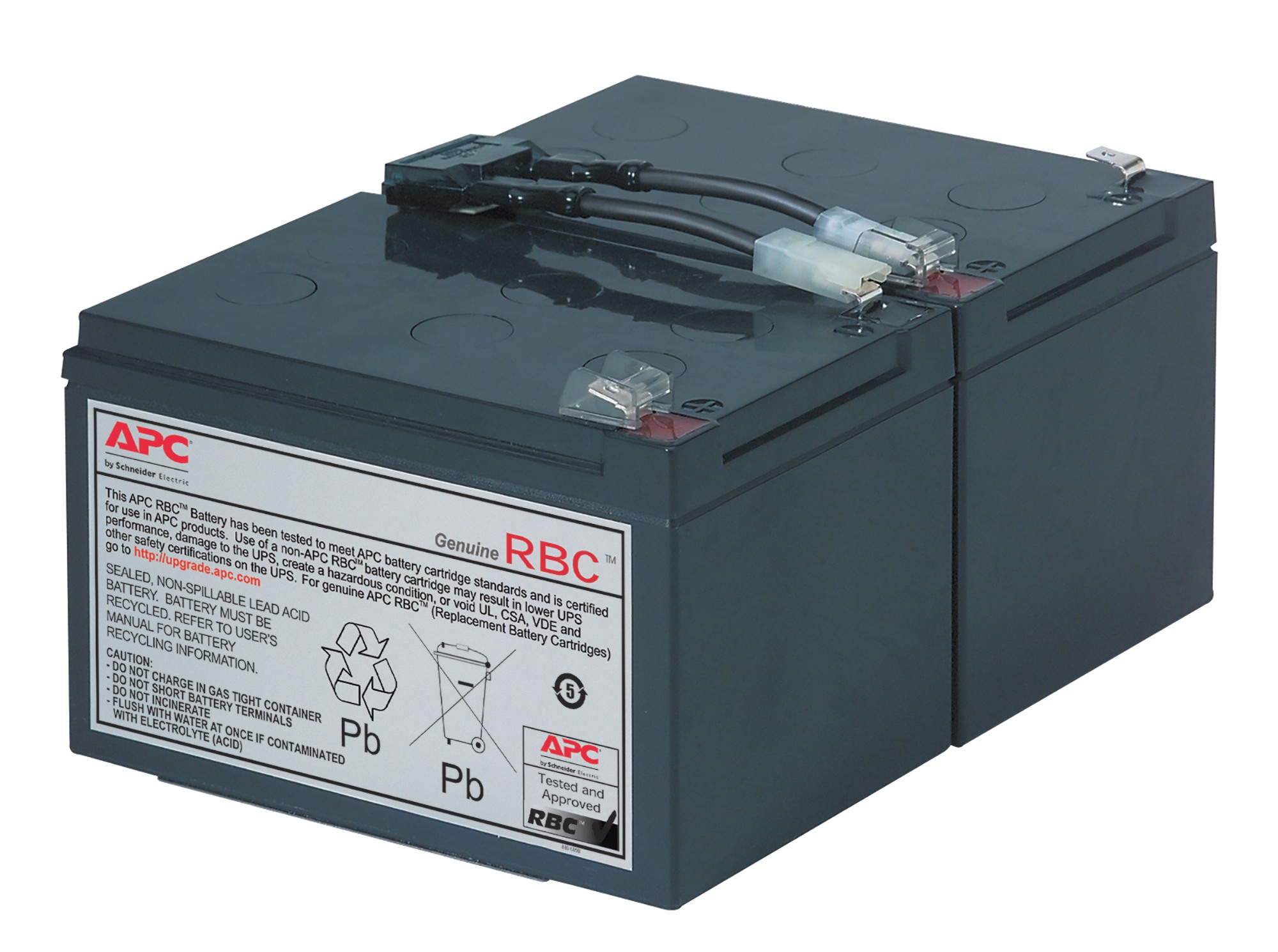 ACUMULATOR UPS APC pentru SUA1000I, SMT1000I "RBC6" (timbru verde 0.5 lei)