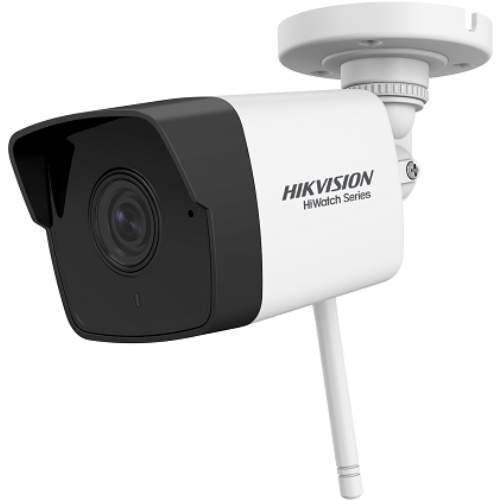 CAMERA IP HiWatch, bullet pt. exterior, dist. IR 30 m, tip lentila fixa 2.8 mm, 2 Mpx, "HWI-B129H-28(C)" (timbru verde 0.8 lei)