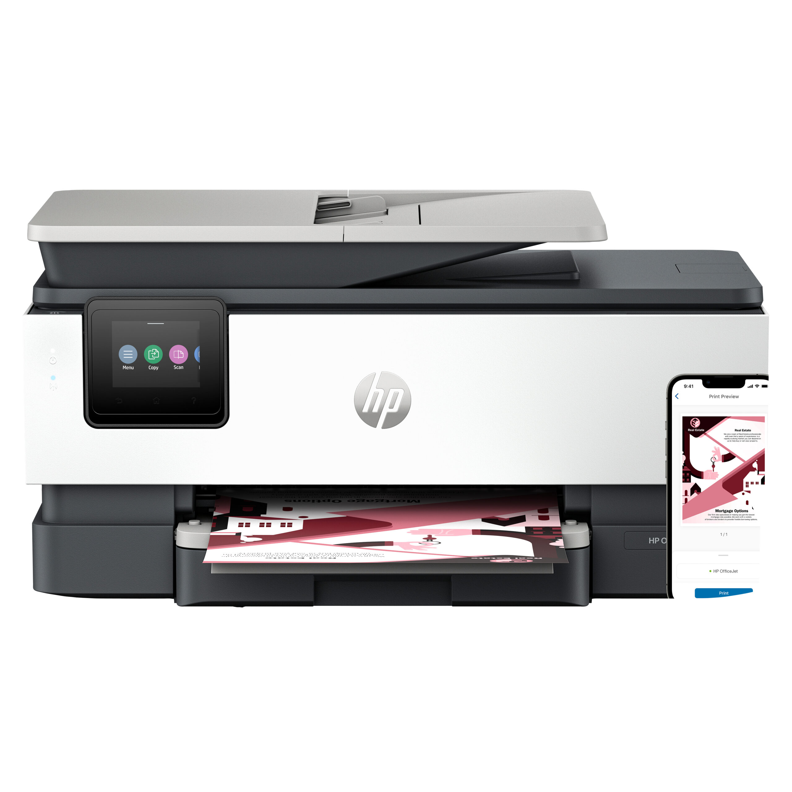 HP OFFICEJET PRO 8122E COLOR INKJET MFP"405U3B" (timbru verde 8 lei)