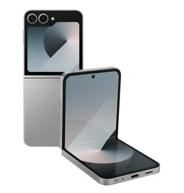 Smartphone Galaxy Z Flip6 256GB 12GB RAM 5G Dual Sim Silver Shadow "SM-F741BZSGEUE" (timbru verde 0.45 lei)